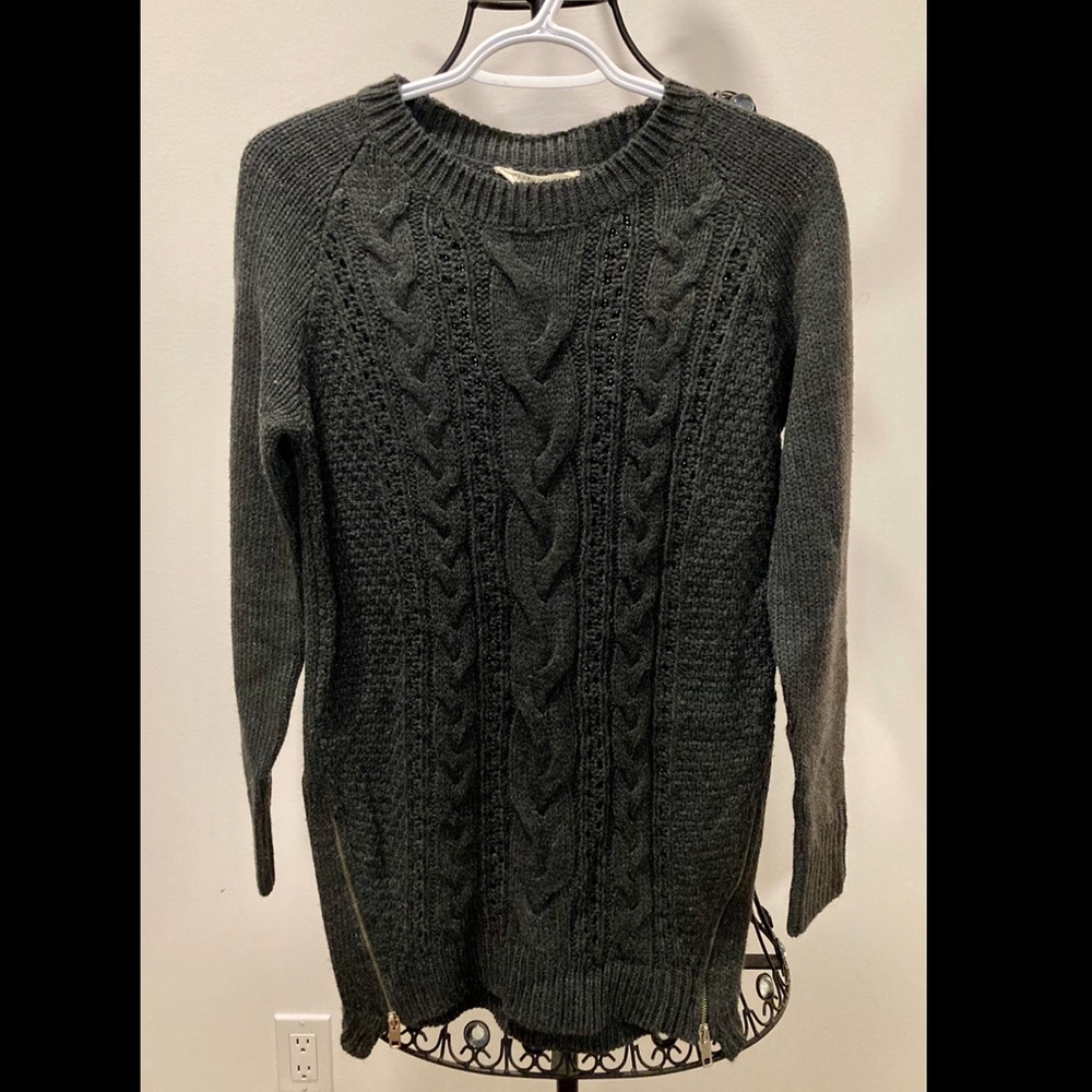 Knitted shirt long sleeve